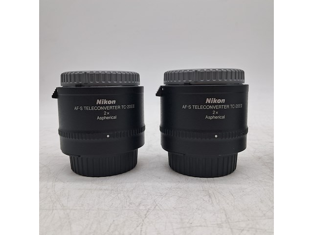 4x teleconverter, nikon, o.a. af-s teleconverter tc-20eiii 2x aspherical - afbeelding 2 van  4