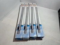 4x telescoopbuis (insteek - click), scanpart, zilver/metaal, 35 mm - afbeelding 1 van  3