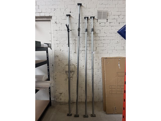 4x telescopische stempelpalen - afbeelding 1 van  4
