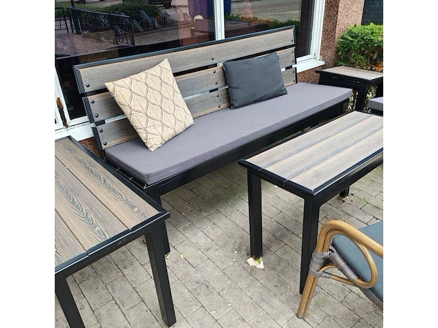 4x terras bank - afbeelding 3 van  3