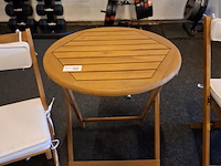 4x terrasstoel met 2x terrastafel - afbeelding 4 van  8