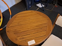 4x terrasstoel met 2x terrastafel - afbeelding 6 van  8