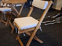 4x terrasstoel met 2x terrastafel - afbeelding 8 van  8