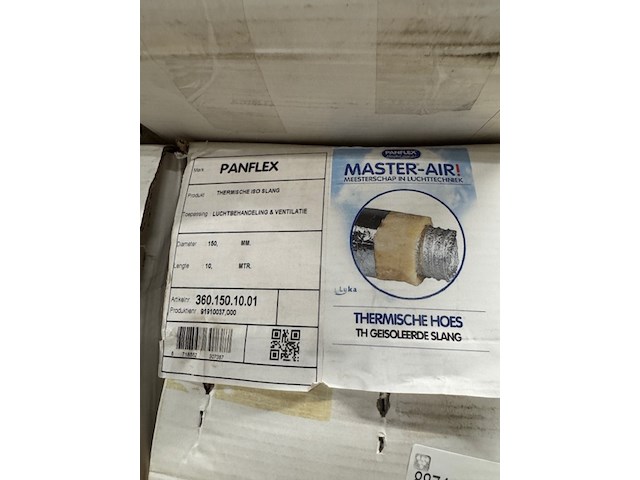 4x thermische iso slang, master air - afbeelding 3 van  3