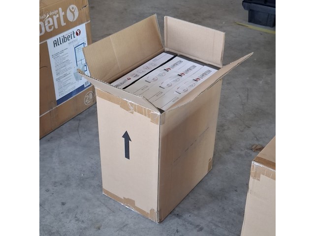 4x toiletzitting, allibert, wit - afbeelding 4 van  4