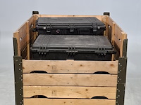 4x transport koffer/trolley