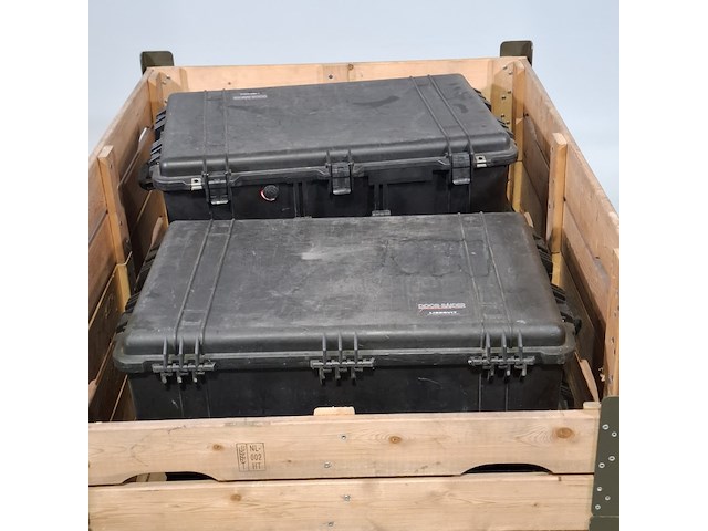 4x transport koffer/trolley - afbeelding 2 van  5