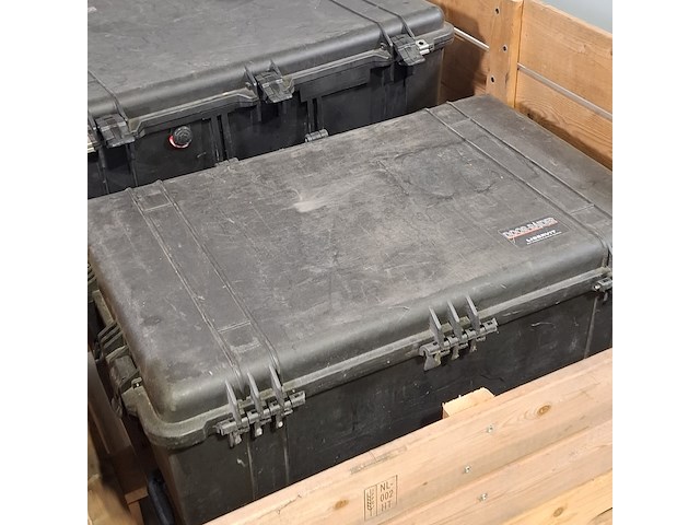 4x transport koffer/trolley - afbeelding 5 van  5