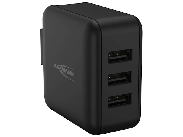 4x travel charger usb oplader 3 x usb-a ansmann, tc315 - afbeelding 2 van  3