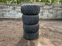 4x trelleborg 400 r15.5 band, wiel en velg - afbeelding 6 van  11