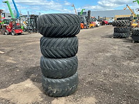 4x trelleborg 400 r15.5 band, wiel en velg - afbeelding 9 van  11