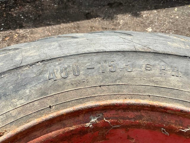 4x trelleborg 400 r15.5 band, wiel en velg - afbeelding 3 van  11