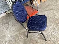 4x tuinbanken, 10x stoelen, 5x staantafels - afbeelding 3 van  7