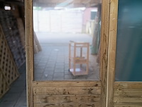 4x tuinschermen met glas - afbeelding 3 van  4