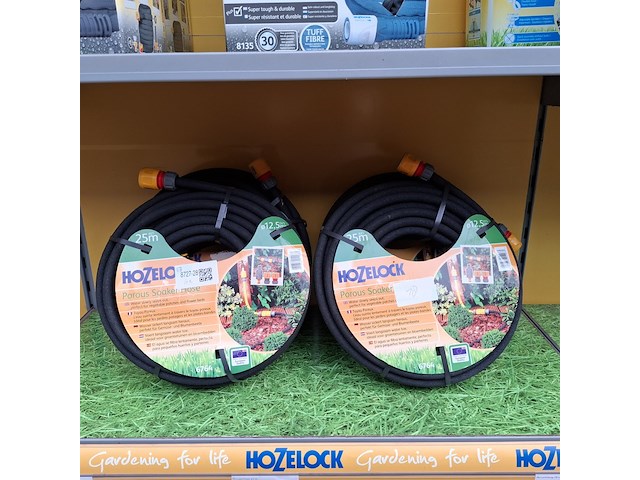 4x tuinslang, hozelock, porous soaker hose - afbeelding 1 van  3