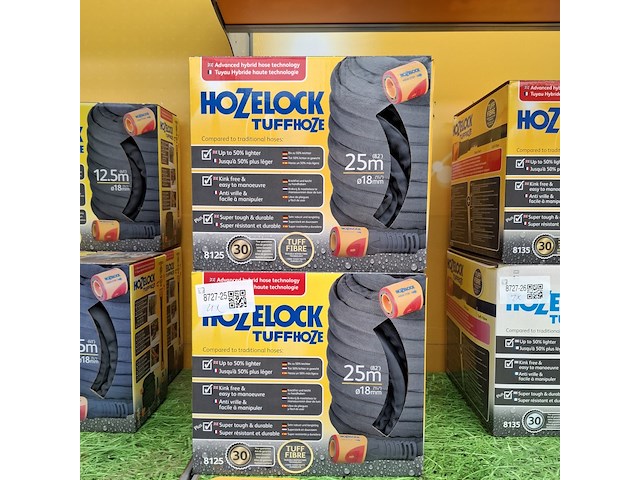 4x tuinslang, hozelock, tuffhoze - afbeelding 1 van  3
