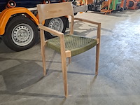 4x tuinstoel freya, raw materials, donkergroen - afbeelding 7 van  10