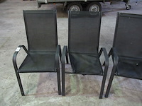 4x tuinstoelen gt tuinmeubelen - afbeelding 2 van  5