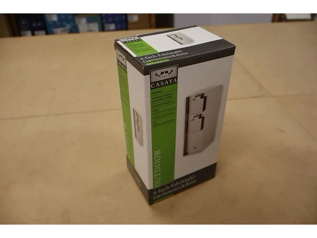 4x tuinstopcontact casaya, rvs/zilver - afbeelding 2 van  6