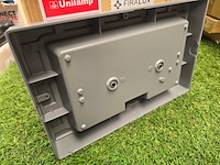 4x unilamp xenon flat, buitenverlichting firalux, od-7028, grijs - afbeelding 5 van  9