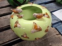 4x vaas, 1x chinese pot en 1x bijzettafel - afbeelding 3 van  11