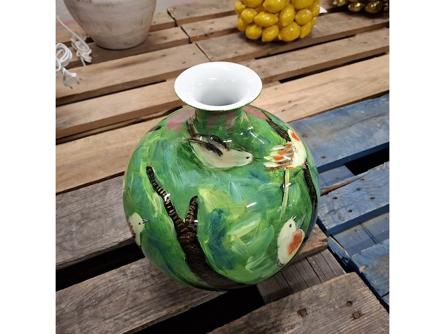 4x vaas, 1x chinese pot en 1x bijzettafel - afbeelding 11 van  11