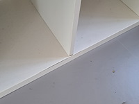 4x vakkenkast ikea, kallax, wit - afbeelding 3 van  6