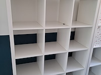4x vakkenkast ikea, kallax, wit - afbeelding 5 van  6
