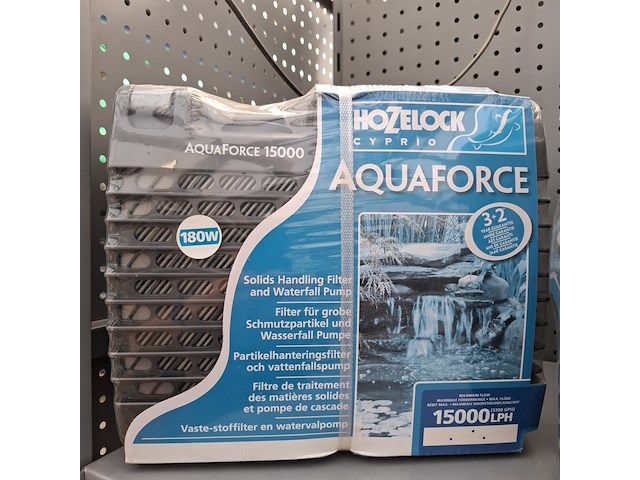 4x vaste- stoffilter en watervalpomp, hozelock, aquaforce 15000, 12000, 8000 - afbeelding 2 van  4