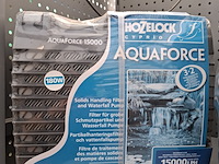 4x vaste- stoffilter en watervalpomp, hozelock, aquaforce 15000, 12000, 8000 - afbeelding 2 van  4