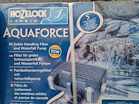 4x vaste- stoffilter en watervalpomp, hozelock, aquaforce 15000, 12000, 8000 - afbeelding 4 van  4
