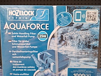4x vaste- stoffilter en watervalpomp, hozelock, aquaforce 4000, 2500 - afbeelding 2 van  9