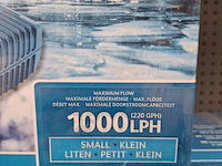 4x vaste- stoffilter en watervalpomp, hozelock, aquaforce 4000, 2500 - afbeelding 3 van  9