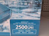 4x vaste- stoffilter en watervalpomp, hozelock, aquaforce 4000, 2500 - afbeelding 5 van  9
