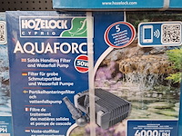 4x vaste- stoffilter en watervalpomp, hozelock, aquaforce 4000, 2500 - afbeelding 6 van  9