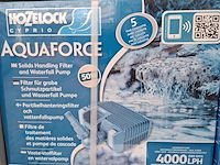 4x vaste- stoffilter en watervalpomp, hozelock, aquaforce 4000, 2500 - afbeelding 8 van  9