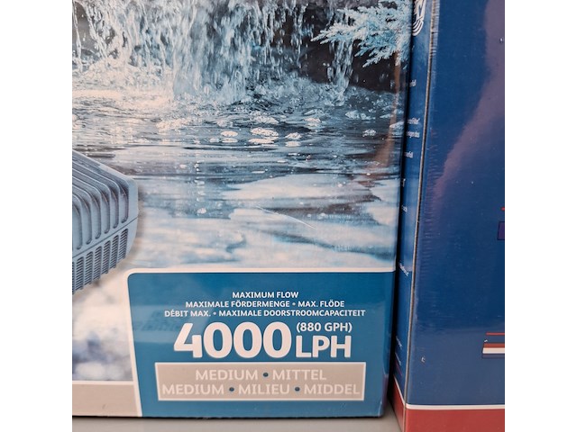 4x vaste- stoffilter en watervalpomp, hozelock, aquaforce 4000, 2500 - afbeelding 9 van  9