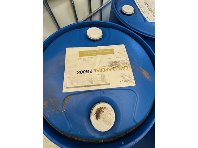 4x vat bindmiddel / dispersie cab-o-sperse, pg008, alumina dispersion - afbeelding 8 van  8