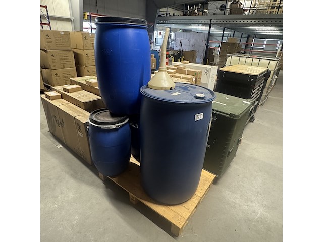 4x vat, blauw - afbeelding 1 van  2