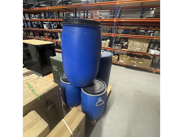 4x vat, blauw - afbeelding 2 van  2