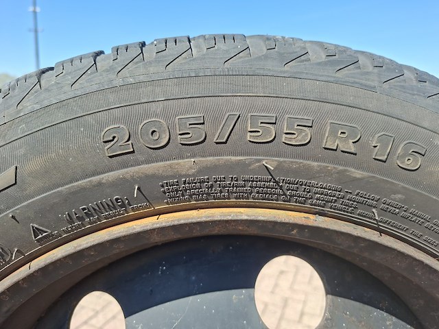 4x velg (4-gaats) met winterbanden - afbeelding 5 van  6