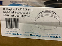 4x vent-axia uniflexplus+ regelbaar ventiel 125 mm - afbeelding 4 van  5