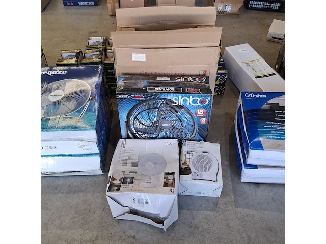 4x ventilator, o.a. sinho - afbeelding 1 van  6