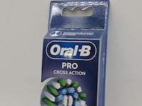 4x verpakking a 4x opzetstuk t.b.v tandenborstel, oral-b, pro cross action - afbeelding 2 van  6