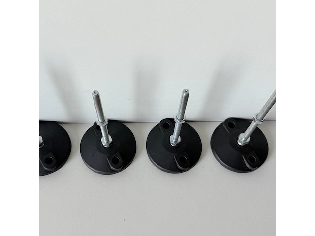 4x verstelbare voetplaten - afbeelding 3 van  3