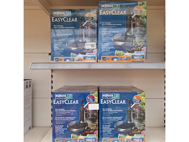 4x vijver filterpomp, hozelock, easyclear - afbeelding 1 van  10