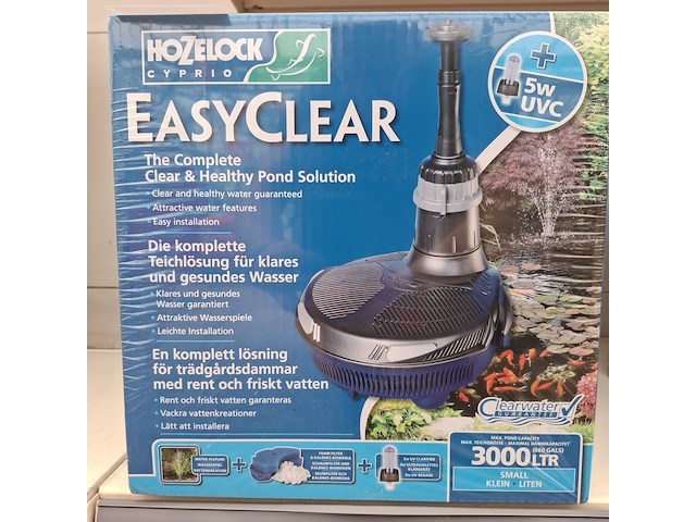 4x vijver filterpomp, hozelock, easyclear - afbeelding 2 van  10