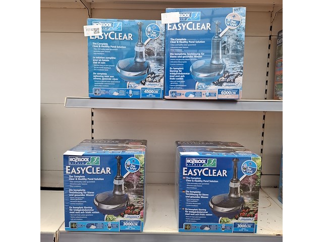 4x vijver filterpomp, hozelock, easyclear - afbeelding 1 van  10