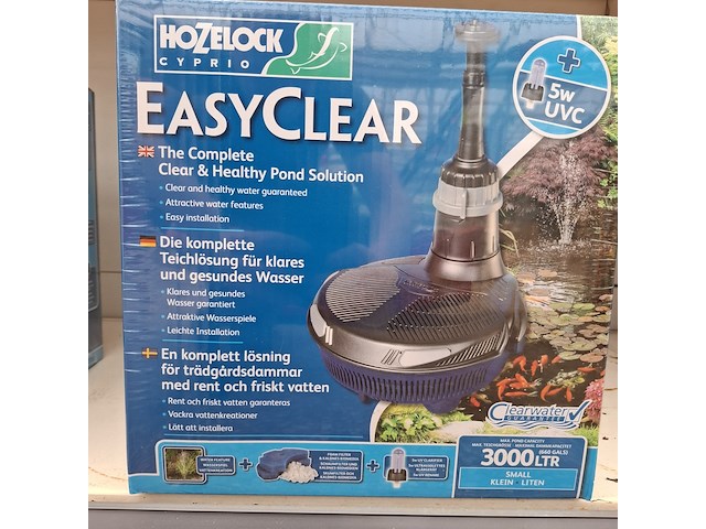 4x vijver filterpomp, hozelock, easyclear - afbeelding 5 van  10