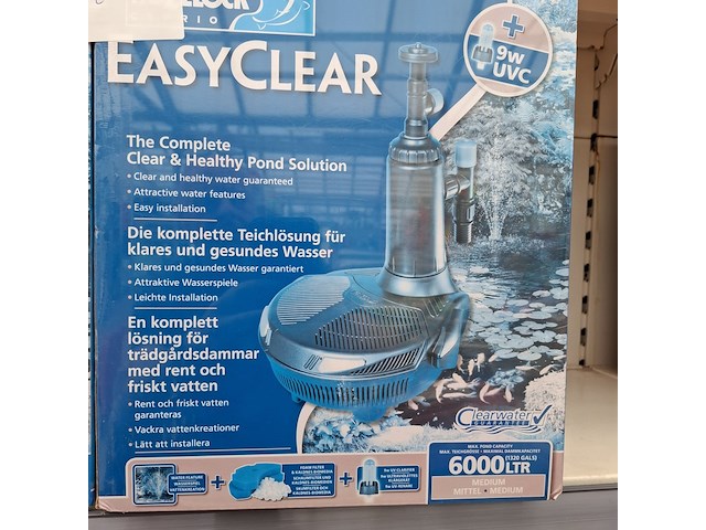 4x vijver filterpomp, hozelock, easyclear - afbeelding 9 van  10